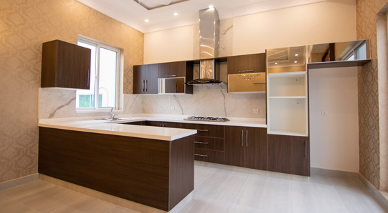 Smart storage accessories, tall units and soft-close hardware by APT SPACE